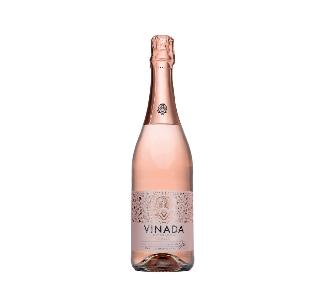 VINADA óáfengt freyðandi rósavín í 750 ml.