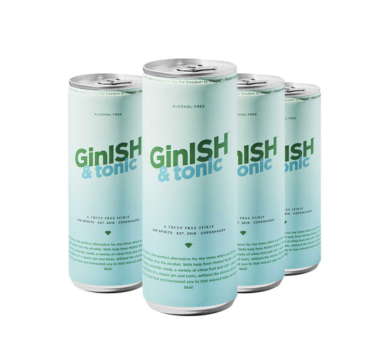 Ginish & Tonic óáfengur 250 ml. (4 dósir)